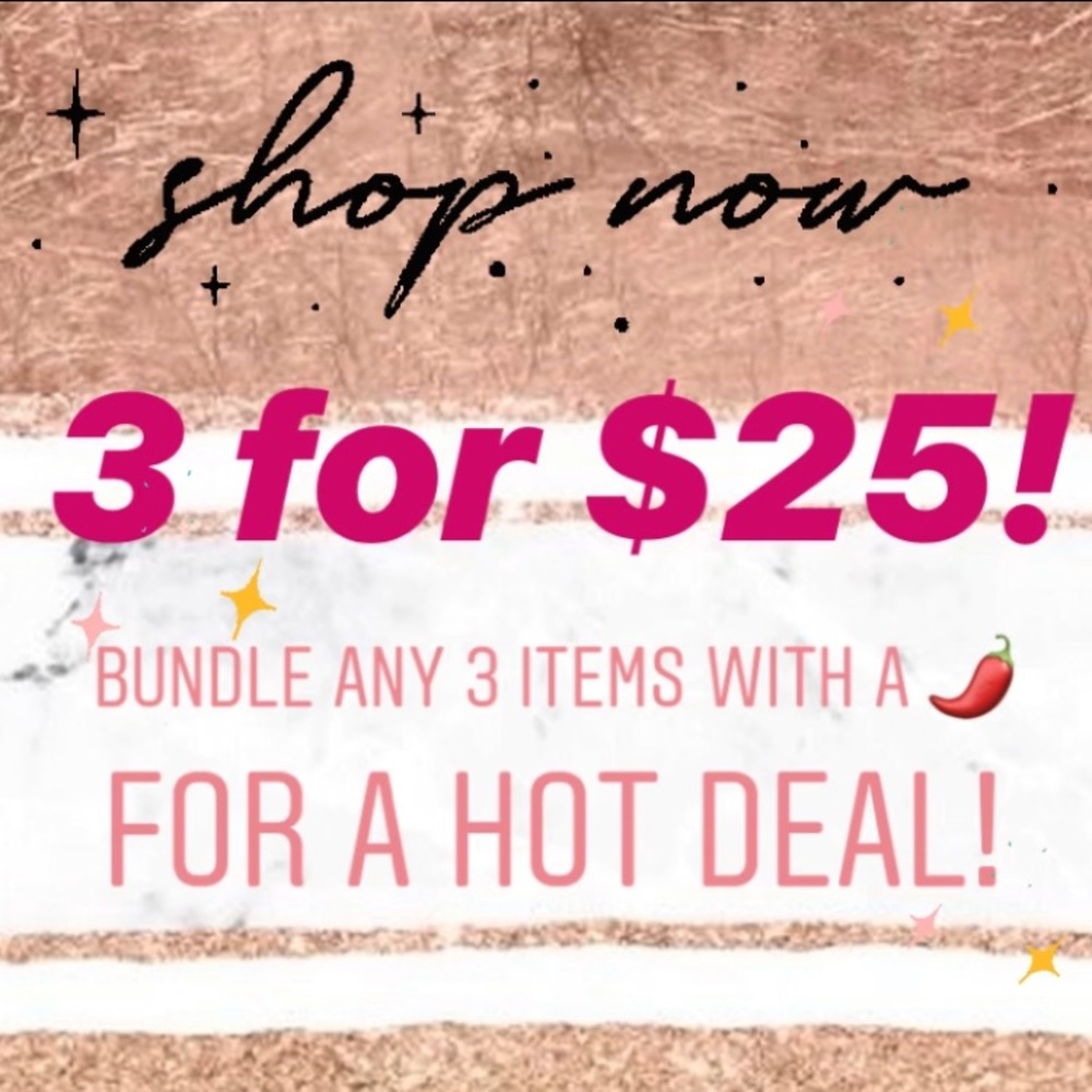 🌶 3 for 25$ Bundle Deal! 🌶